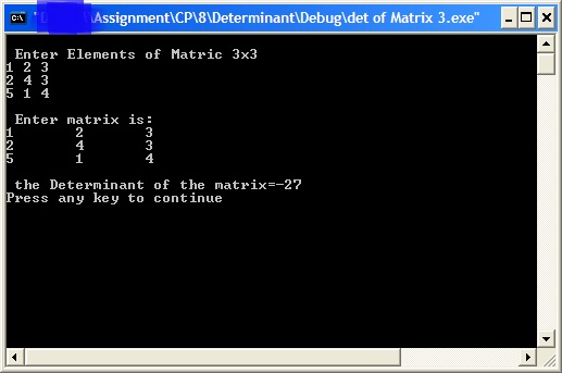 1053_WAP in C to find determinant of matrix order 3x3.jpg